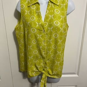Ann Taylor Sleeveless Blouse EIC - Size Small.
